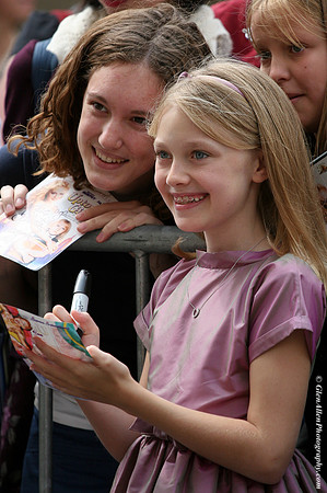 Dakota Fanning attending the red carpet gala premier for "Dreamer: Inspired by a True Story" at the 2005 Toronto International Film Festival