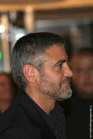 George Clooney attending the red carpet gala premier for "Michael Clayton" at the 2007 Toronto International Film Festival