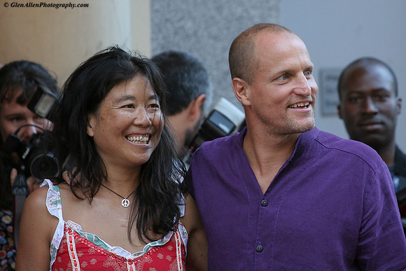 Woody Harrelson & wife Laura Louie attending the red carpet gala premier for "No Country for Old Men" at the 2007 Toronto International Film Festival