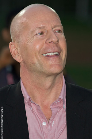 Bruce Willis attending the red carpet gala premier for Looper at the 2012 Toronto International Film Festival (TIFF)