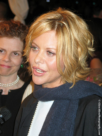 Meg Ryan attending the red carpet gala premier for "In the Cut" at the 2003 Toronto International Film Festival