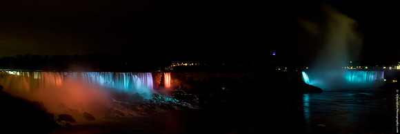Niagara Falls at Night