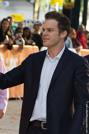 Michael C. Hall attending the red carpet gala premier for "Peep World" at the 2010 Toronto International Film Festival (TIFF)