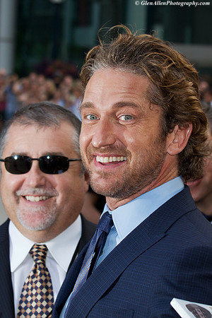 Gerard Butler attending the red carpet gala premier for "Machine Gun Preacher" at the 2011 Toronto International Film Festival (TIFF)