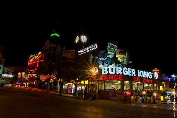 Clifton Hill at Night