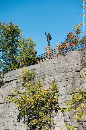 Champlain Bronze Sculpture