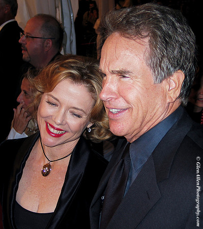 Annette Bening & Warren Beatty attending the red carpet gala premier for "Being Julia" at the 2004 Toronto International Film Festival