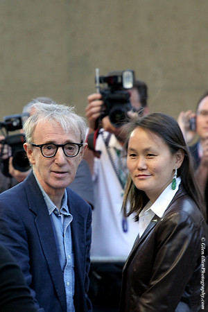 Woody Allen & wife Soon-Yi Previn attending the red carpet gala premier for "Cassandra's Dream" at the 2007 Toronto International Film Festival