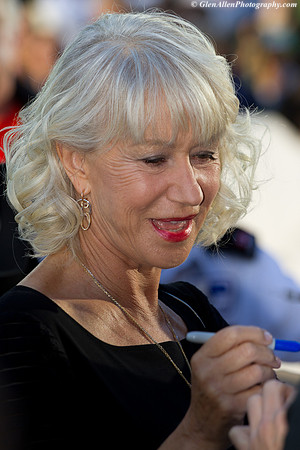 Helen Mirren attending the red carpet gala premier for "The Debt" at the 2010 Toronto International Film Festival (TIFF)