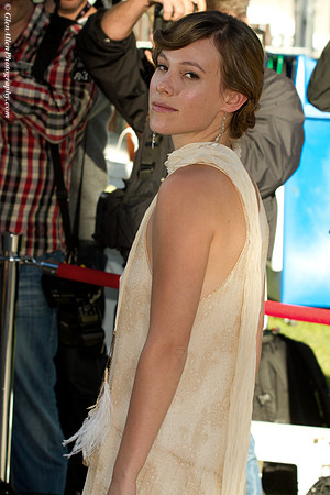 Adar Beck attending the red carpet gala premier for "The Debt" at the 2010 Toronto International Film Festival (TIFF)