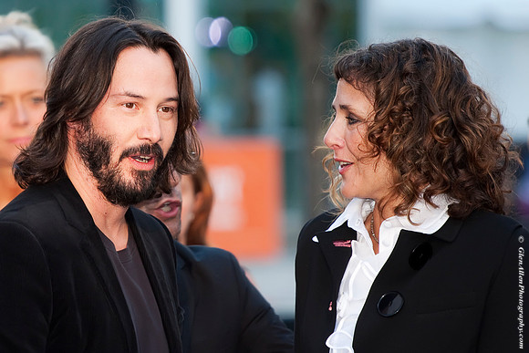 Keanu Reeves & Rebecca Miller attending the premier for "The Private Lives of Pippa Lee " at the 2009 Toronto International Film Festival