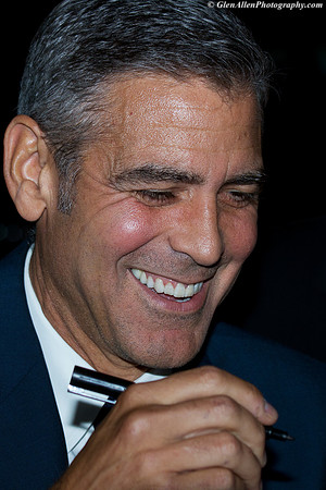 George Clooney attending the red carpet gala premier for "The Ides of March" at the 2011 Toronto International Film Festival (TIFF)