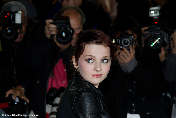 Abigail Breslin attending the red carpet gala premier for "Janie Jones" at the 2010 Toronto International Film Festival (TIFF)