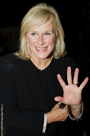 Glenn Close attending the red carpet gala premier for "Albert Nobbs" at the 2011 Toronto International Film Festival (TIFF)
