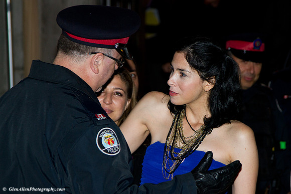 Sarah Silverman attending the Hollywood Foreign Press Association's "In Style" Party at the 2010 Toronto International Film Festival (TIFF)