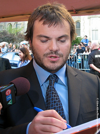 Jack Black attending the red carpet gala premier for "The School of Rock" at the 2003 Toronto International Film Festival