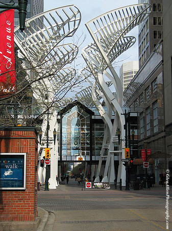 Steel Trees Sculpture