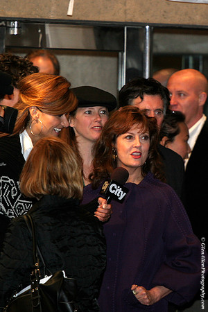 Susan Sarandon attending the red carpet gala premier for "Emotional Arithmetic" at the 2007 Toronto International Film Festival