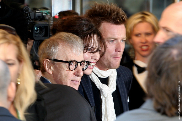 Woody Allen, Hayley Atwell & Ewan McGregor attending the red carpet gala premier for "Cassandra's Dream" at the 2007 Toronto International Film Festival