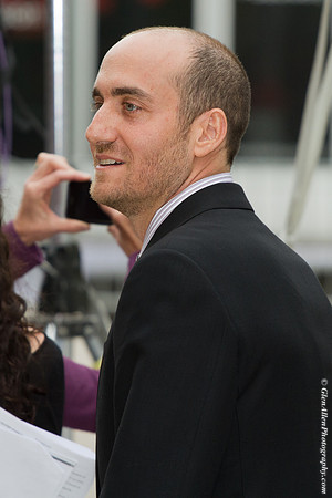 Screenwriter James D. Solomon attending the red carpet gala premier for "The Conspirator" at the 2010 Toronto International Film Festival (TIFF)