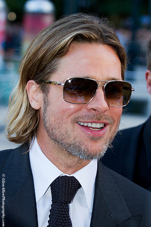 Brad Pitt attending the red carpet gala premier for "MoneyBall" at the 2011 Toronto International Film Festival (TIFF)