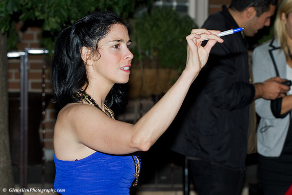 Sarah Silverman attending the Hollywood Foreign Press Association's "In Style" Party at the 2010 Toronto International Film Festival (TIFF)