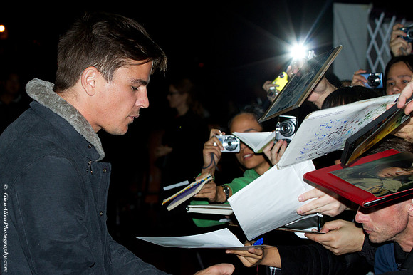 Josh Hartnett attending the red carpet gala premier for "Bunraku" at the 2010 Toronto International Film Festival (TIFF)