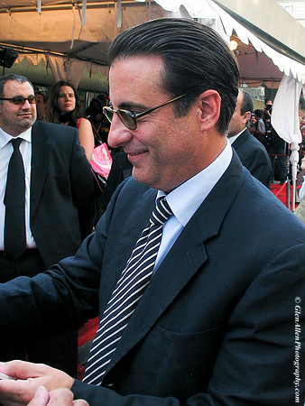 Andy Garcia attending the red carpet gala premier for "Modigliani" at the 2004 Toronto International Film Festival