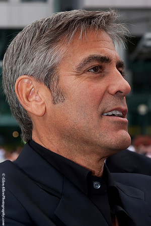 George Clooney attending the premier for "The Men Who Stare at Goats" at the 2009 Toronto International Film Festival