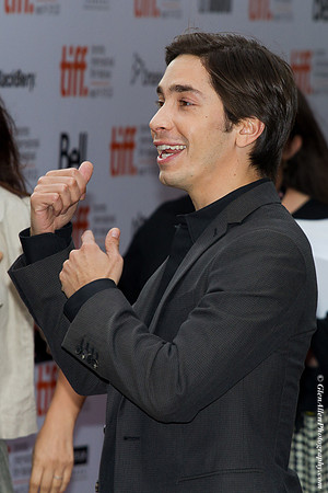 Justin Long attending the red carpet gala premier for "The Conspirator" at the 2010 Toronto International Film Festival (TIFF)