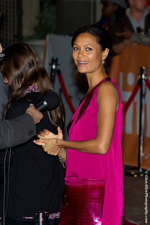 Thandie Newton attending the red carpet gala premier for "Vanishing on 7th Street" at the 2010 Toronto International Film Festival (TIFF)