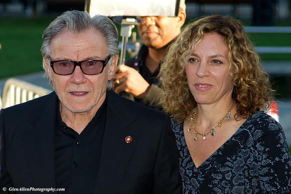 Harvey Keitel and wife actress Daphna Kastner attending the red carpet gala premier for "A Beginner's Guide To Endings" at the 2010 Toronto International Film Festival (TIFF)