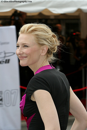 Cate Blanchett attending the red carpet gala premier for "Elizabeth: The Golden Age" at the 2007 Toronto International Film Festival