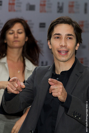 Justin Long attending the red carpet gala premier for "The Conspirator" at the 2010 Toronto International Film Festival (TIFF)