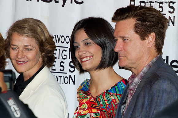 Charlotte Rampling ,Bill Pullman attending the Hollywood Foreign Press Association's "In Style" Party at the 2010 Toronto International Film Festival (TIFF)