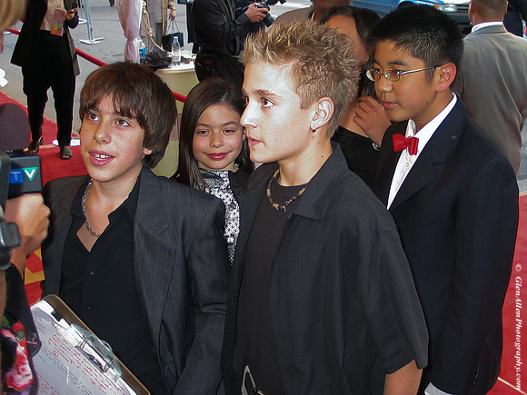The Kids of Rock attending the red carpet gala premier for "The School of Rock" at the 2003 Toronto International Film Festival
